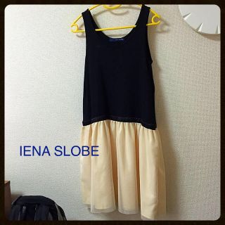 スローブイエナ(SLOBE IENA)の値下☆インナードッキングチュール(ミニワンピース)