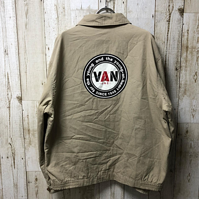 VAN Jacket - 古着 VAN JAC スウィングトップ L ノバチェック ヴァンジャケットの通販 by ☆フォロー割☆90s☆古着☆送料無料☆｜ヴァンヂャケットならラクマ