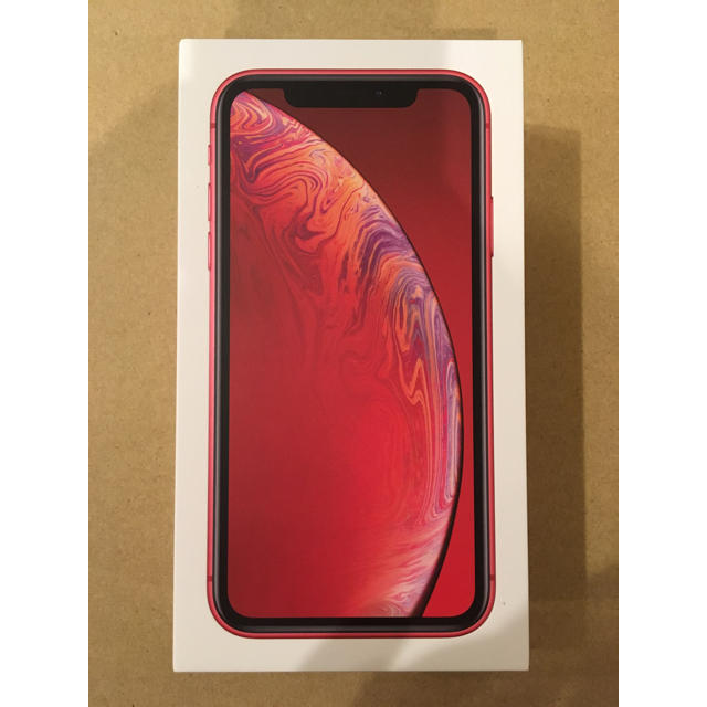 iPhone - iPhone XR 128GB Red SIMフリー 新品未使用 判定◯