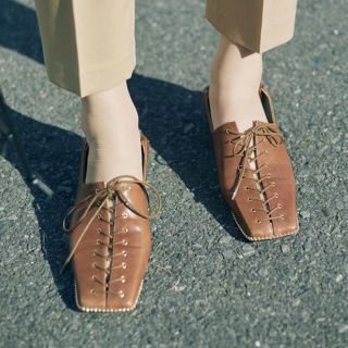 アメリヴィンテージ(Ameri VINTAGE)のameri vintage LACE UP LOAFER (L)(ローファー/革靴)