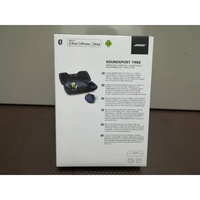 新品未開封】 Bose SoundSport Free ワイヤレスイヤホン 新品未開封】 Bose SoundSport Free ワイヤレスイヤホン