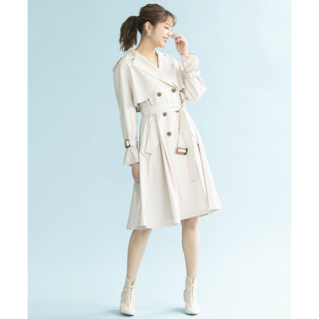 JILL by JILLSTUART(ジルバイジルスチュアート)のJILL by JILLSTUART 今期新作トレンチコート レディースのジャケット/アウター(トレンチコート)の商品写真