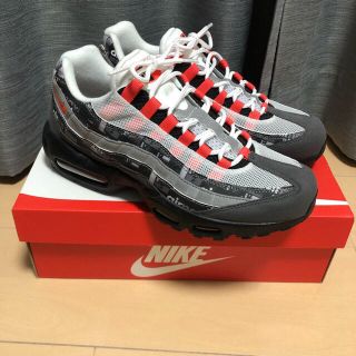 ナイキ(NIKE)のNike airmax 95 PRNT atmos(スニーカー)