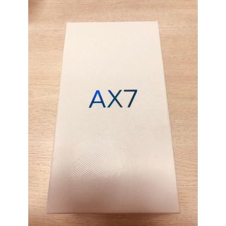 アンドロイド(ANDROID)の【新品】oppo ax7 2台セット(スマートフォン本体)