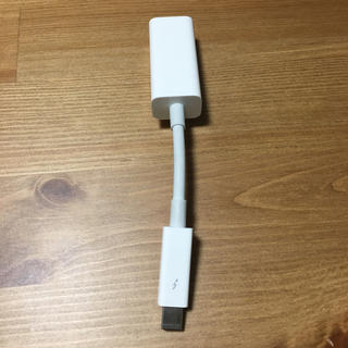 マック(Mac (Apple))のApple Thunderbolt - ギガビットEthernetアダプタ(PC周辺機器)
