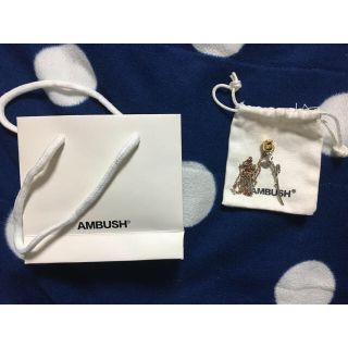 アンブッシュ(AMBUSH)のAmbush ローズネックレスゴールド(ネックレス)