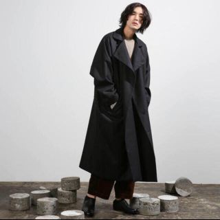 ドゥルカマラ(Dulcamara)のdulcamala 18aw よそいき ダブル ロングコート(トレンチコート)