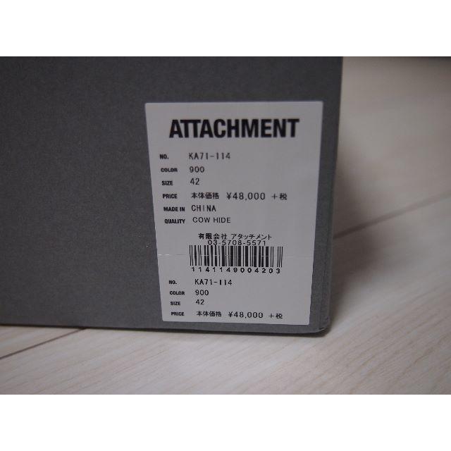 KAZUYUKI KUMAGAI ATTACHMENT(カズユキクマガイアタッチメント)のKAZUYUKI KUMAGAI ATTACHMENT スニーカー レザー メンズの靴/シューズ(スニーカー)の商品写真