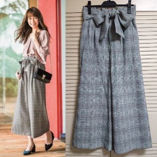 ほぼ未使用♡ジャスグリッティー♡ベルト付きチェックパンツ