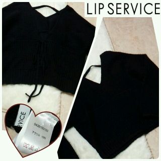 リップサービス(LIP SERVICE)のlipservice♡ニットTOPS(ニット/セーター)