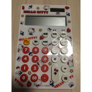 サンリオ(サンリオ)の美品 CASIOキティ電卓(オフィス/パソコンデスク)