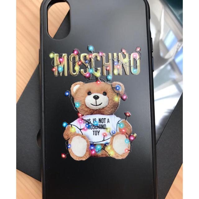 MOSCHINO モスキーノ  iPhoneケース iPhoneⅩ XS 対応