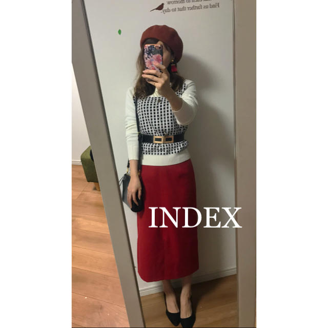 INDEX(インデックス)の☆index☆インデックス  2wayニットプルオーバー レディースのトップス(ニット/セーター)の商品写真