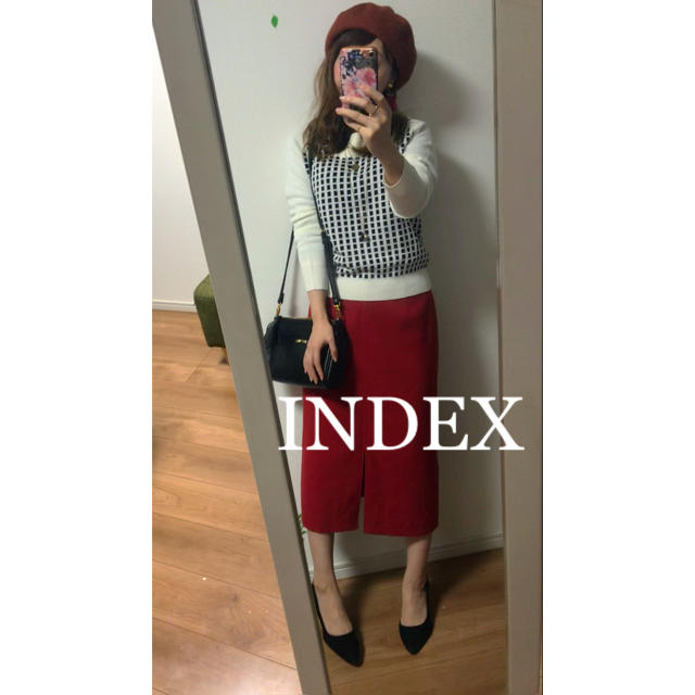 INDEX(インデックス)の☆index☆インデックス  2wayニットプルオーバー レディースのトップス(ニット/セーター)の商品写真