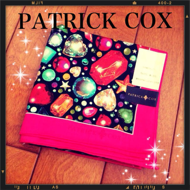 PATRICK COX(パトリックコックス)のPATRICK COX 大判ハンカチ♡ レディースのファッション小物(ハンカチ)の商品写真