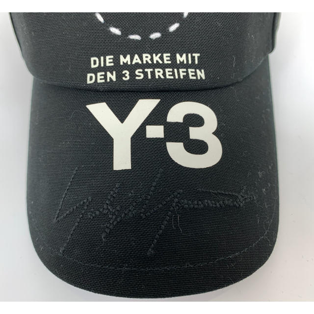 Y-3(ワイスリー)の未使用！ 18-19aw Y-3 ワイスリー ヨウジヤマモト キャップ 帽子 メンズの帽子(キャップ)の商品写真