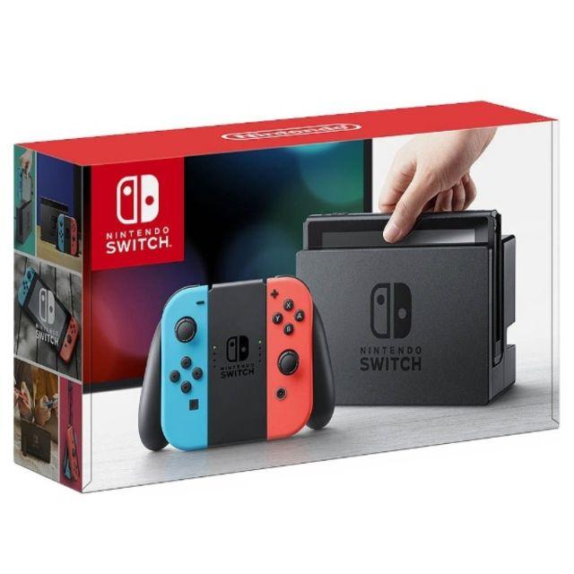 Nintendo Switch ニンテンドースイッチ 本体 ネオンブルー レッド