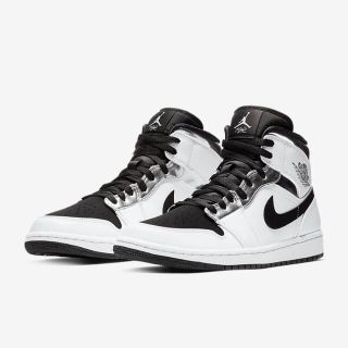 ナイキ(NIKE)の新品 28.5 AIR JORDAN 1 MID シルバー(スニーカー)