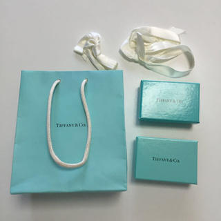 ティファニー(Tiffany & Co.)のティファニーの紙バッグ、箱、リボンセット(ショップ袋)