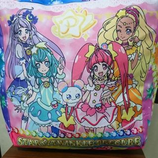 最新商品！スター☆ トゥインクル プリキュア ラウンド クッション【新品】(キャラクターグッズ)