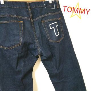 トミー(TOMMY)の☆個性的☆TOMMY デザインデニム 赤耳 XLサイズ(デニム/ジーンズ)