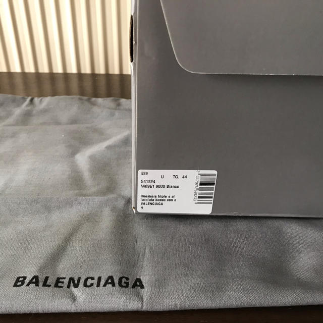 【美品】Balenciaga Tripl S 44 Clear Sole