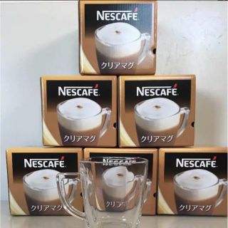 ネスレ(Nestle)のネスカフェ バリスタ クリア マグ 6個(グラス/カップ)