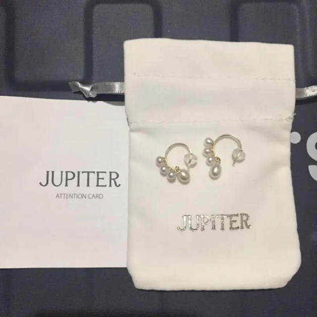 jupiter GOLD LABEL(ジュピターゴールドレーベル)のJupiter ジュピター K10 snowberryピアス 中古 レディースのアクセサリー(ピアス)の商品写真