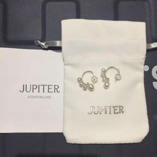 ジュピターゴールドレーベル(jupiter GOLD LABEL)のJupiter ジュピター K10 snowberryピアス 中古(ピアス)