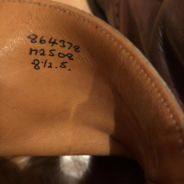Trickers(トリッカーズ)のあなごさん9441様専用トリッカーズ UK8 1/2 27.5 メンズの靴/シューズ(ブーツ)の商品写真