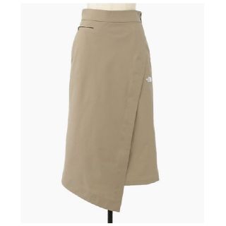 ハイク(HYKE)のTHE NORTH FACE×HYKE Tec
Wrap Skirt
 TAN(ひざ丈スカート)