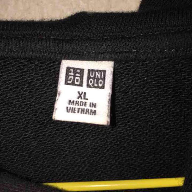 UNIQLO(ユニクロ)の黒パーカー　ユニクロ レディースのトップス(パーカー)の商品写真