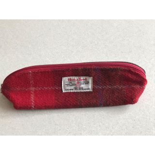 ハリスツイード(Harris Tweed)のハリスツィード★おしゃれペンケース赤 新品(その他)