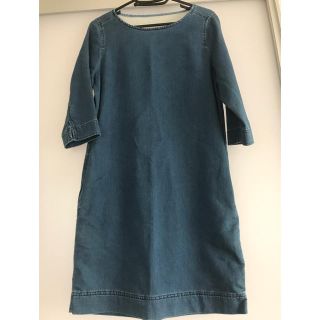 ユナイテッドアローズグリーンレーベルリラクシング(UNITED ARROWS green label relaxing)の【miii様専用】green label relaxing デニムワンピース(ひざ丈ワンピース)