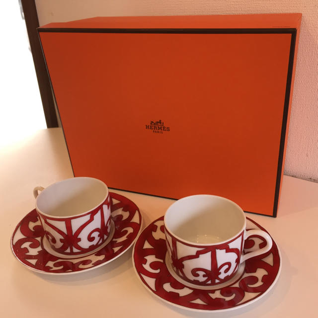 Hermes - エルメス カップアンドソーサーの通販 by mima's shop｜エルメスならラクマ