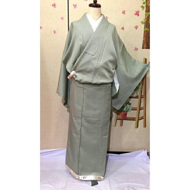 一流の品質 新品 お洒落な千鳥格子のお着物 着物 - www.takuma-group.com
