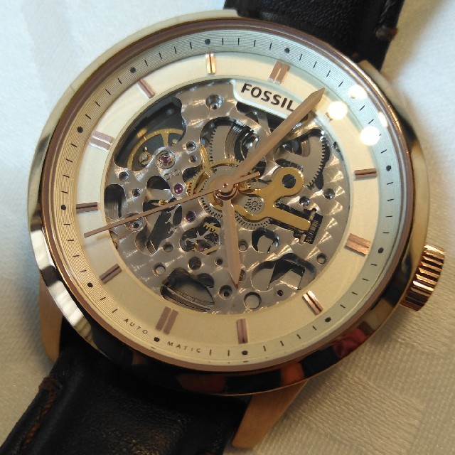 フォッシル　FOSSIL 機械式時計　メンズ　スケルトン　ME3078