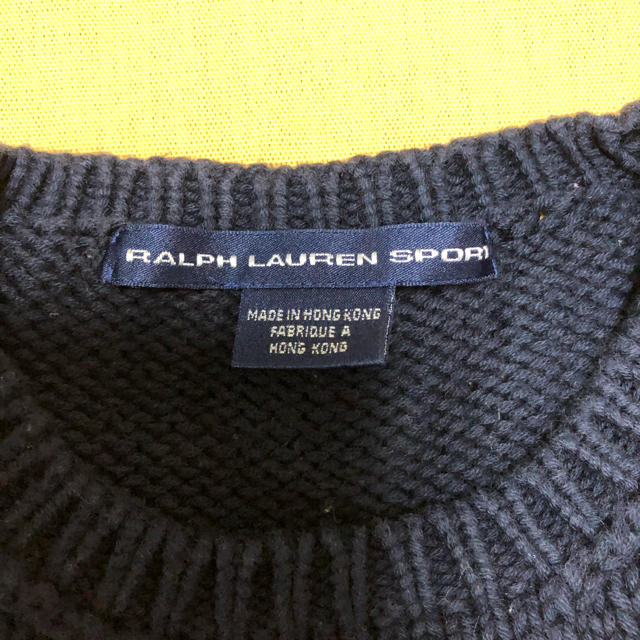Ralph Lauren(ラルフローレン)のラルフローレンのセーター(ネイビー) レディースのトップス(ニット/セーター)の商品写真