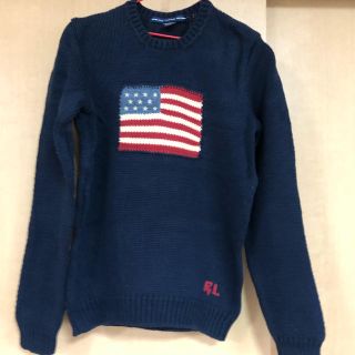 ラルフローレン(Ralph Lauren)のラルフローレンのセーター(ネイビー)(ニット/セーター)