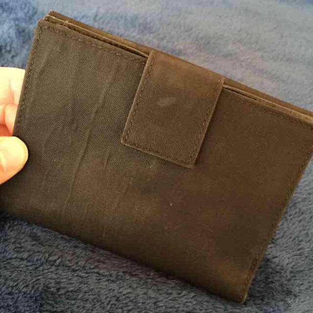 PRADA(プラダ)のプラダ 二つ折り 黒財布 レディースのファッション小物(財布)の商品写真