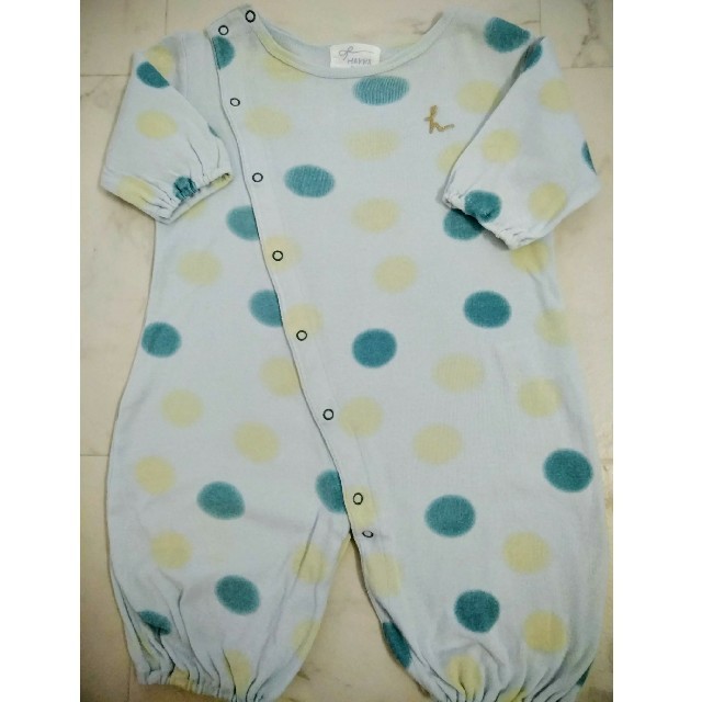 hakka baby(ハッカベビー)のHakka baby　ロンパース【USED】 キッズ/ベビー/マタニティのベビー服(~85cm)(ロンパース)の商品写真