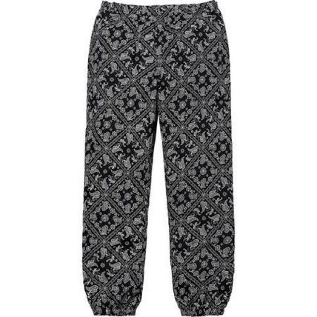 Supreme - Bandana Track Pant ブラック Mサイズ