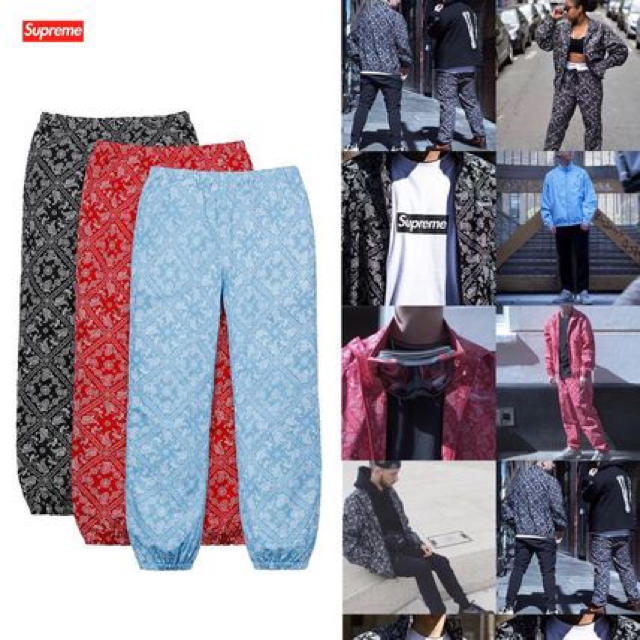 Supreme - Supreme - Bandana Track Pant ブラック Mサイズの通販 by ...