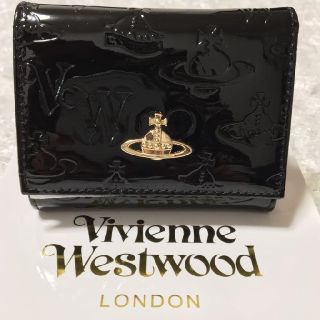 ヴィヴィアンウエストウッド(Vivienne Westwood)の【新品/正規品】 ヴィヴィアンウエストウッド 財布  エナメル ブラック(財布)