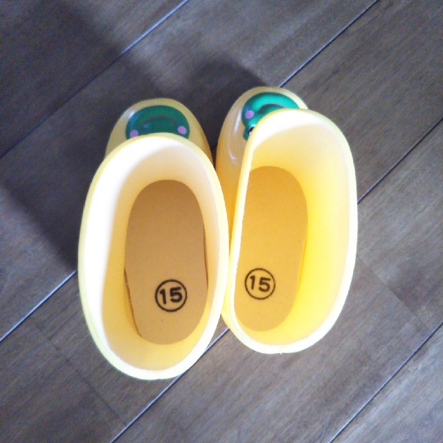 子供用長靴15㌢ キッズ/ベビー/マタニティのキッズ靴/シューズ(15cm~)(長靴/レインシューズ)の商品写真