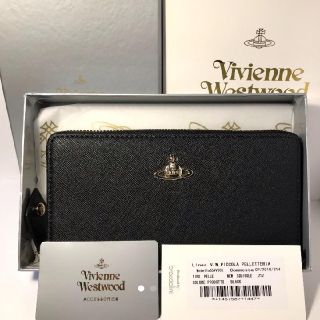 ヴィヴィアンウエストウッド(Vivienne Westwood)の【新品/正規品】 ヴィヴィアン ウエストウッド　長財布　ブラック(財布)