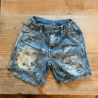 デニムダンガリー(DENIM DUNGAREE)のdenim＆dungareeデニムショートパンツ120センチ(パンツ/スパッツ)