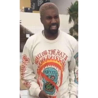 シュプリーム(Supreme)のkanyewest×xxxtentacion コラボロンT(Tシャツ/カットソー(七分/長袖))