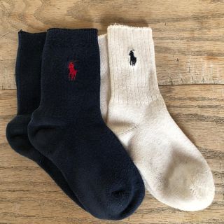 ポロラルフローレン(POLO RALPH LAUREN)のラルフローレン 靴下2枚セット used(靴下/タイツ)