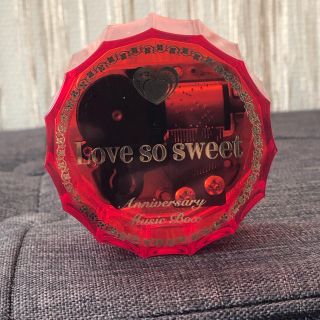 アラシ(嵐)のオルゴール 嵐 Love so sweet 非売品(アイドルグッズ)